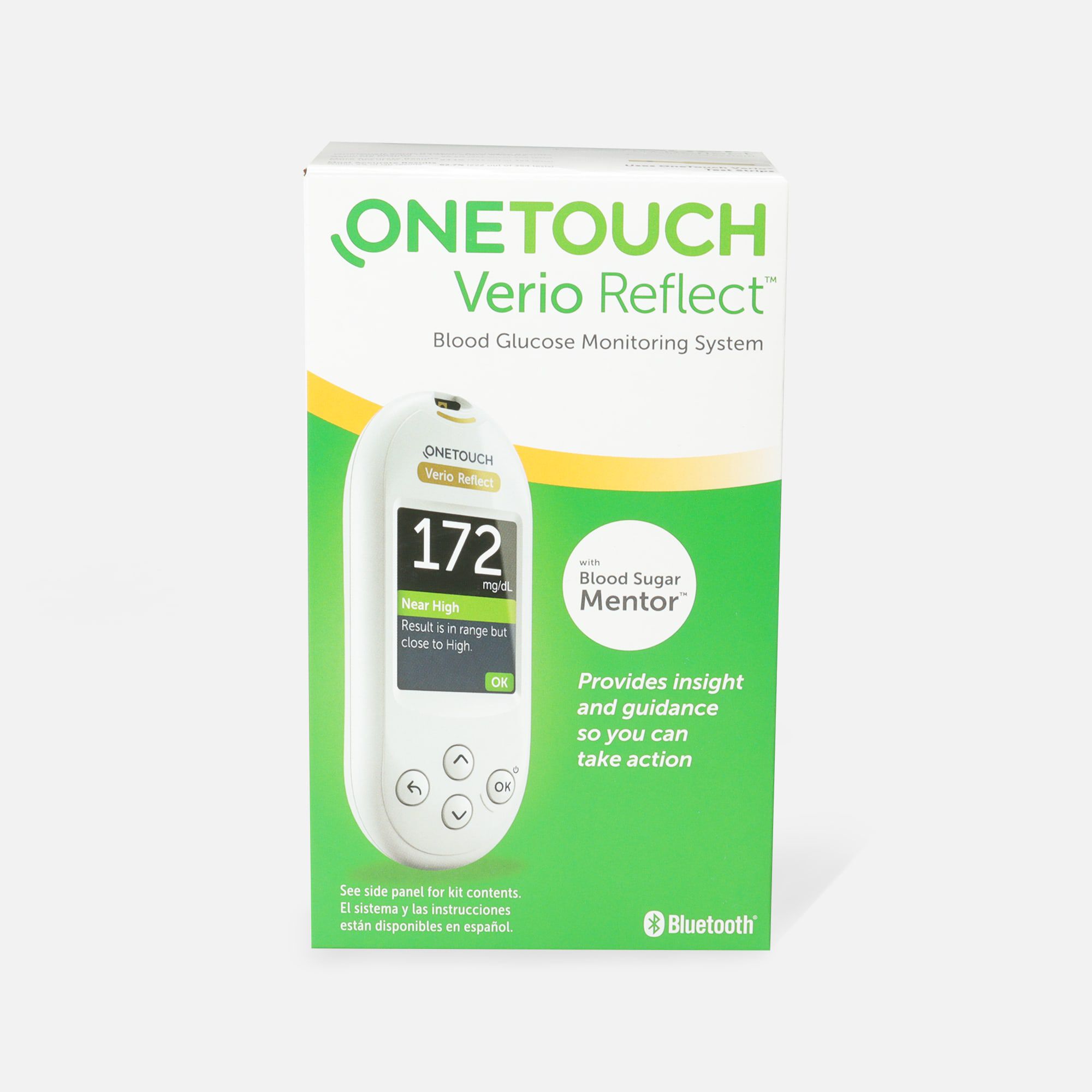 OneTouch Verio Reflect Blood Glucose Monitoring System, , large