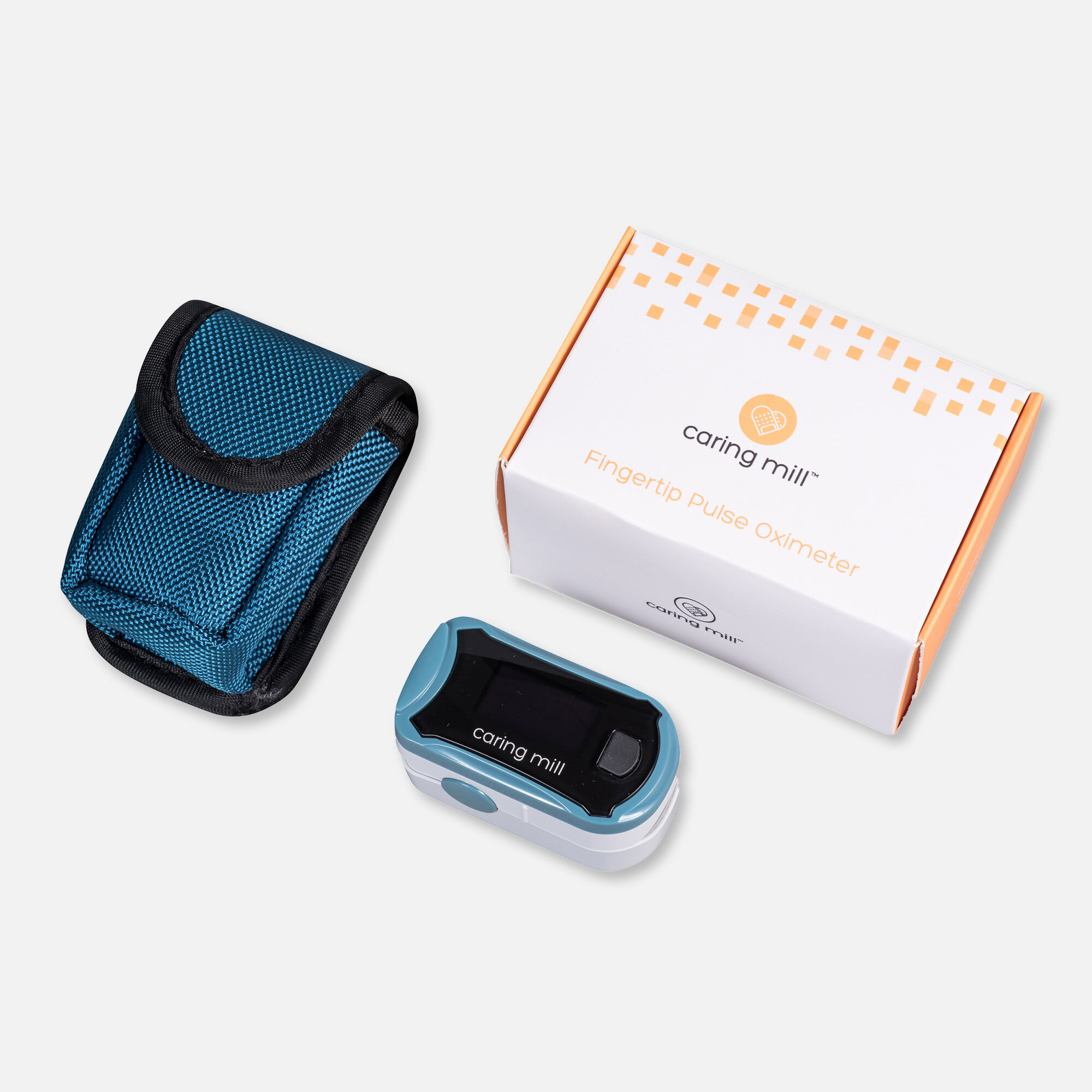 Caring Mill™ Fingertip Pulse Oximeter, , large