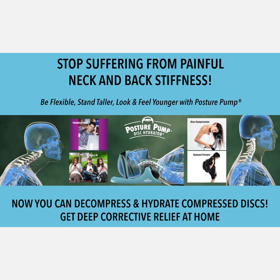 Posture Pump&reg; Dual Deluxe Full Spine with Disc Hydrator, Model 4100-D, , large image number 4