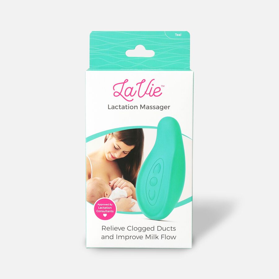 LaVie Lactation Massager, Teal, Teal, large image number 0