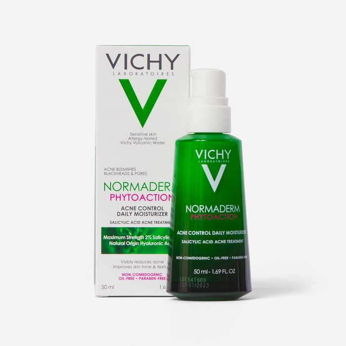 Vichy Normaderm PhytoAction Acne Control Daily Moisturizer, , large
