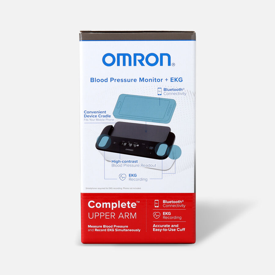 OMRON Complete Wireless Upper Arm Blood Pressure Monitor + EKG, , large image number 2
