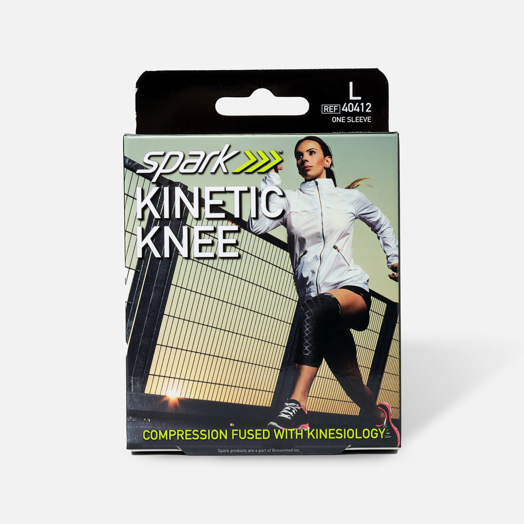 Spark Kinetic Knee Sleeve, Large, , large