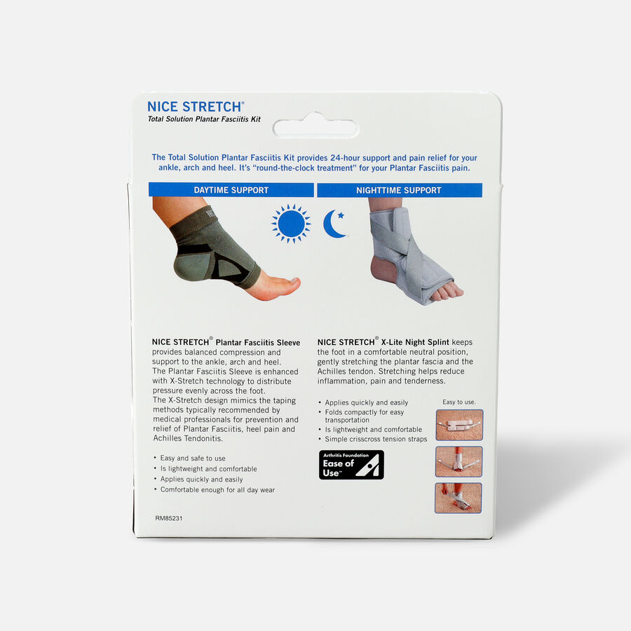 Nice Stretch Total Solution Plantar Fasciitis Relief Kit L/XL, , large image number 1