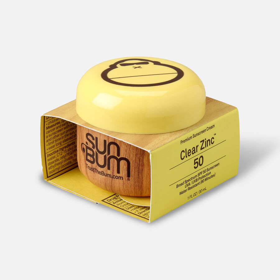 Sun Bum Clear Zinc Oxide Sunscreen, SPF 50, 1 oz. Jar, , large image number 4