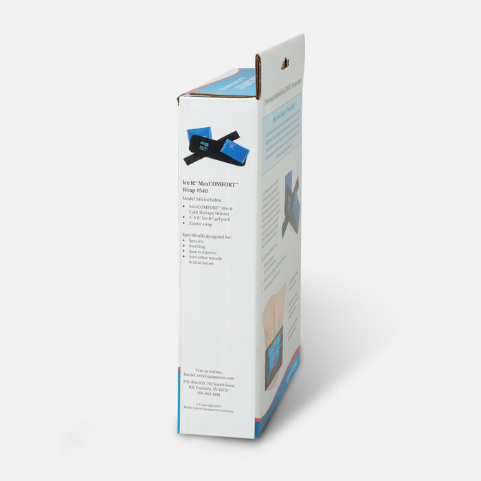 Battle Creek Ice It!® ColdCOMFORT™ System with Strap Model 540, 6" x 18", , large