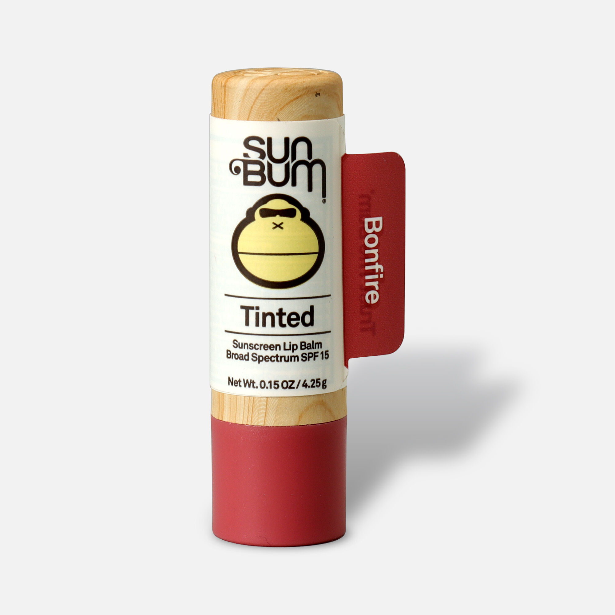Sun Bum SPF 15 Tinted Lip Balm, Bonfire, .15 oz., Bonfire, large