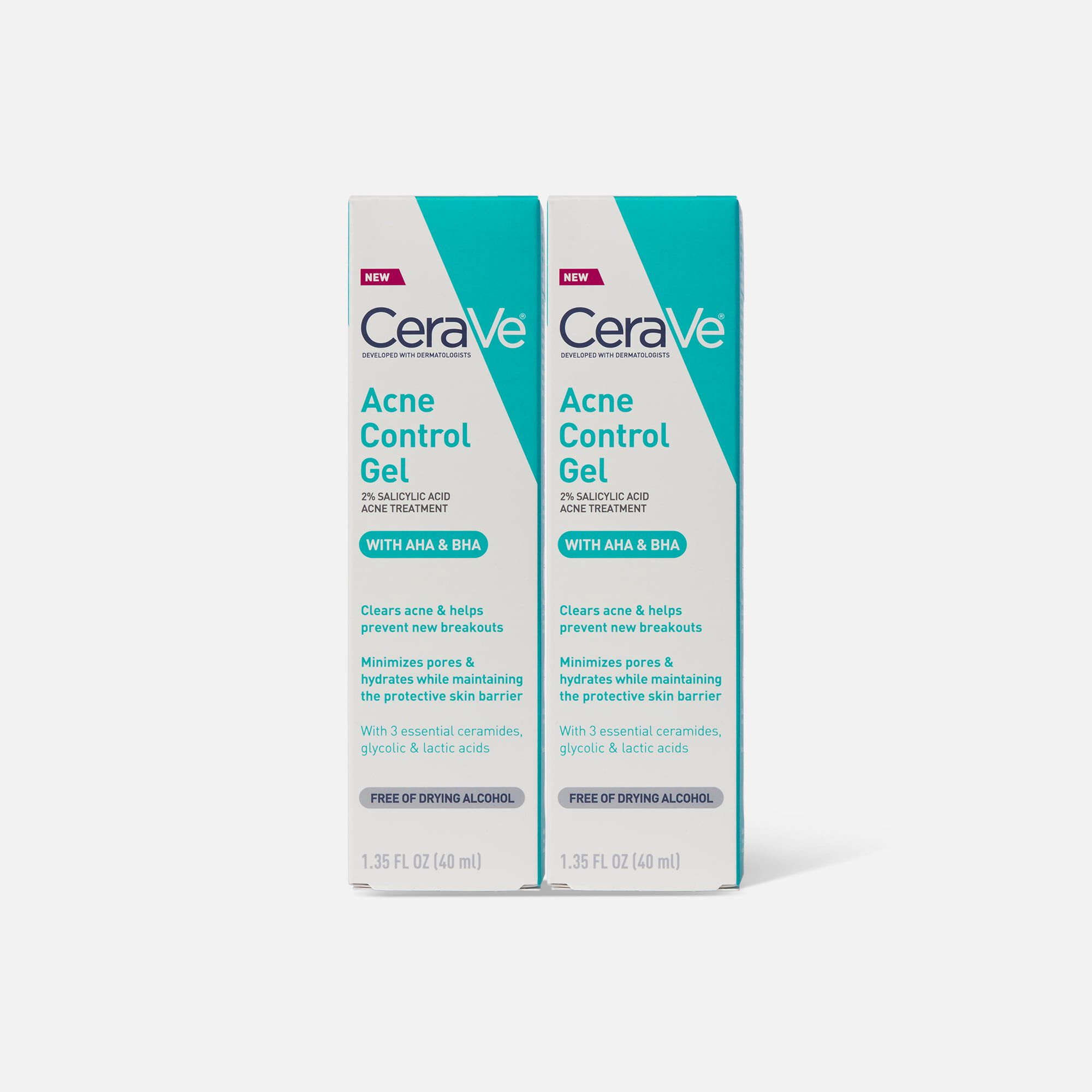 CeraVe Salicylic Acid Acne Treatment Gel (2-Pack)