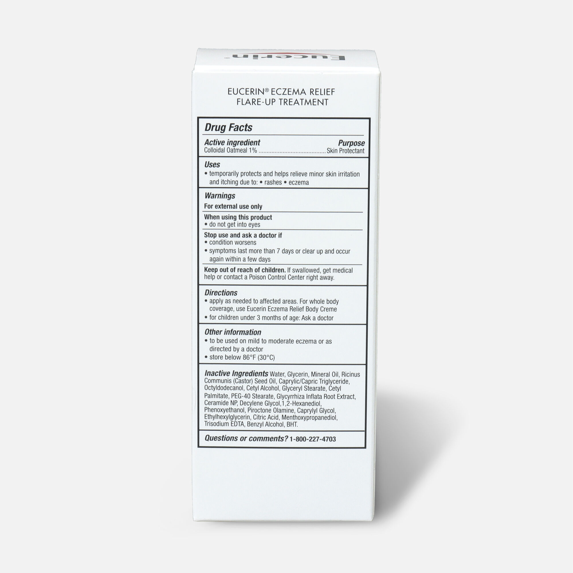 Eucerin Eczema Relief Flare-Up Treatment, 2 oz., , large