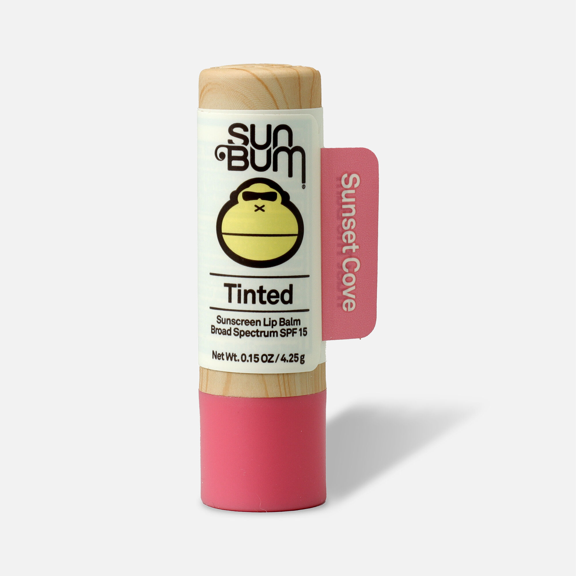 Sun Bum SPF 15 Tinted Lip Balm, Sunset Cove, .15 oz., Sunset Cove, large
