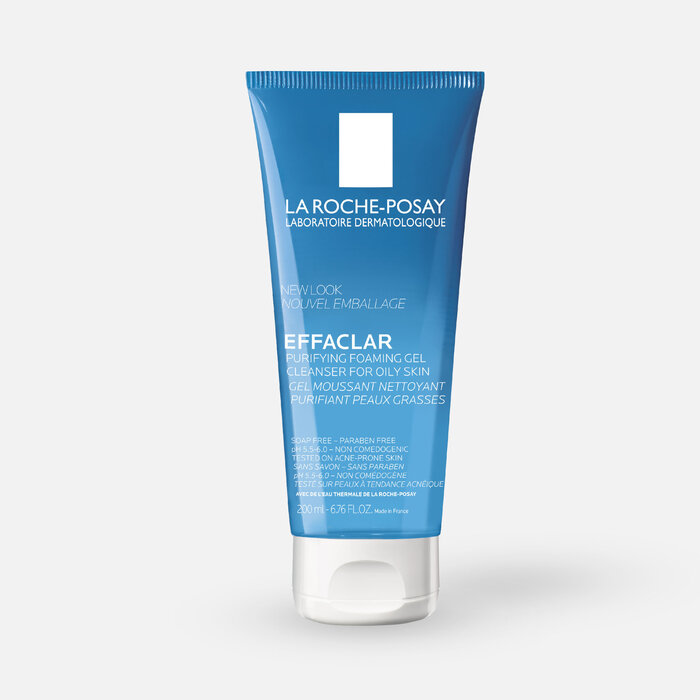 La Roche-Posay Effaclar Purifying Foaming Gel Cleanser for Oily Skin, 6.76 oz., , large