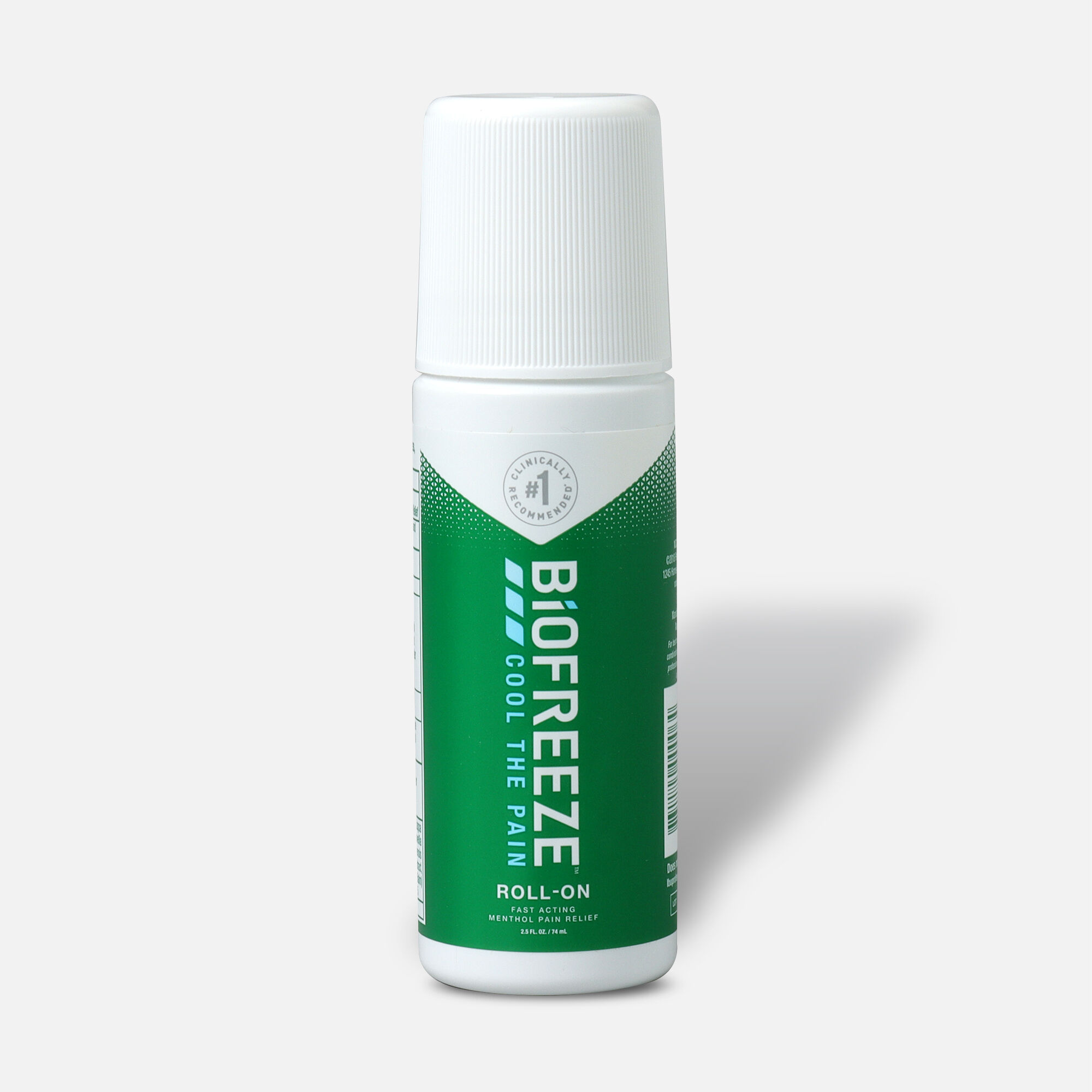 BiofreezeÂ® Pain Relieving Roll-On, Green, 2.5 oz.
