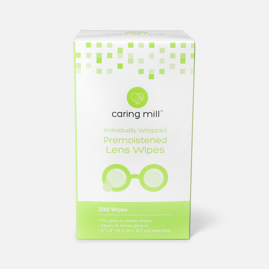 Caring Mill&trade; Premoistened Lens Wipes, 200 ct., , large image number 0