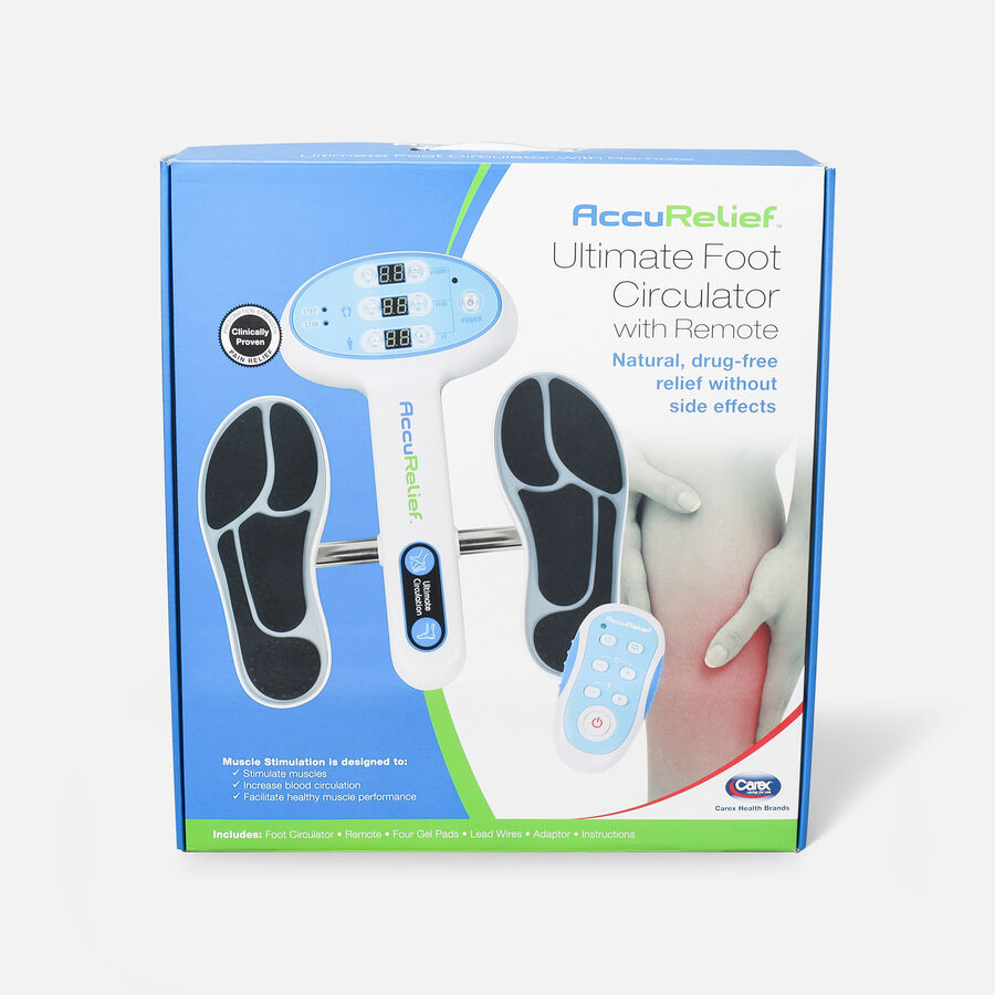 Carex AccuRelief Ultimate Foot Circulator with Remote, , large image number 1