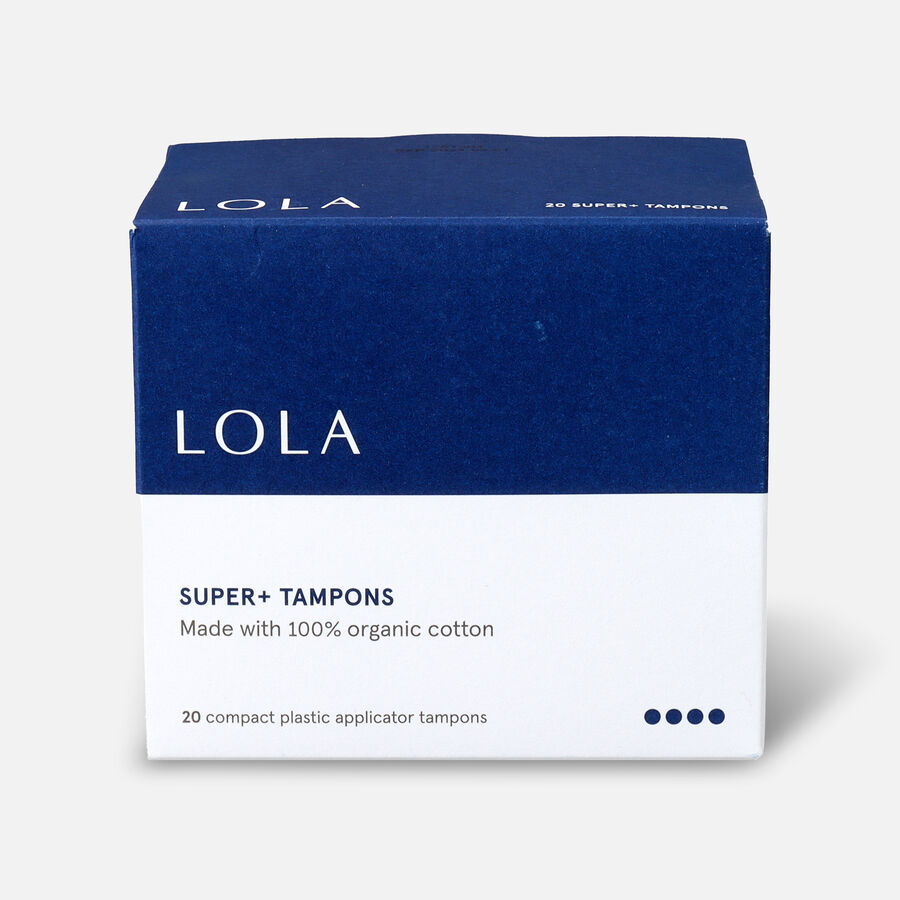 LOLA Tampons, Compact Plastic Applicator, 20 ct., , large image number 3