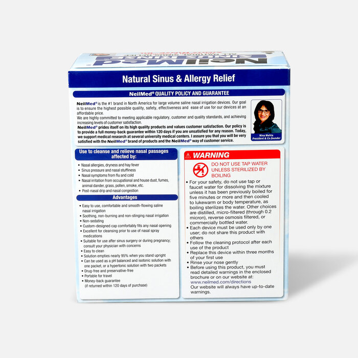 NeilMed Sinus Rinse Regular Kit, 1 kit, , large