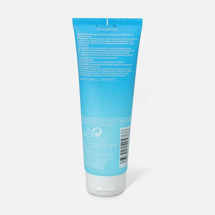 La Roche-Posay Effaclar Deep Cleansing Foaming Cream Cleanser, 4.22 oz., , large image number 1