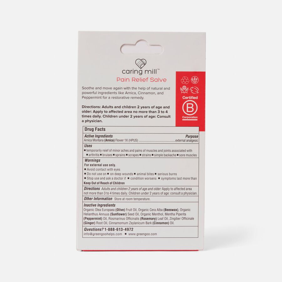 Caring Mill&trade; Pain Relief Tin, 1.82 oz., , large image number 2