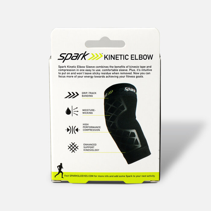 Spark Kinetic Compression Elbow Sleeve, Large, , large