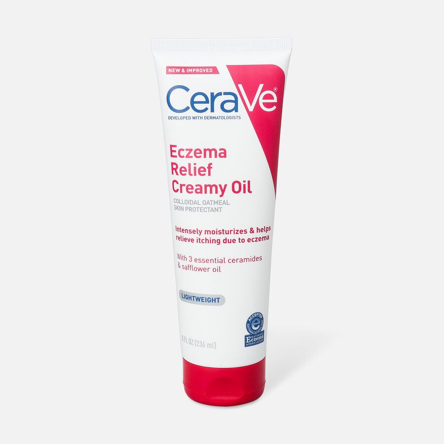CeraVe Eczema Relief Creamy Oil, 8 oz., , large image number 0