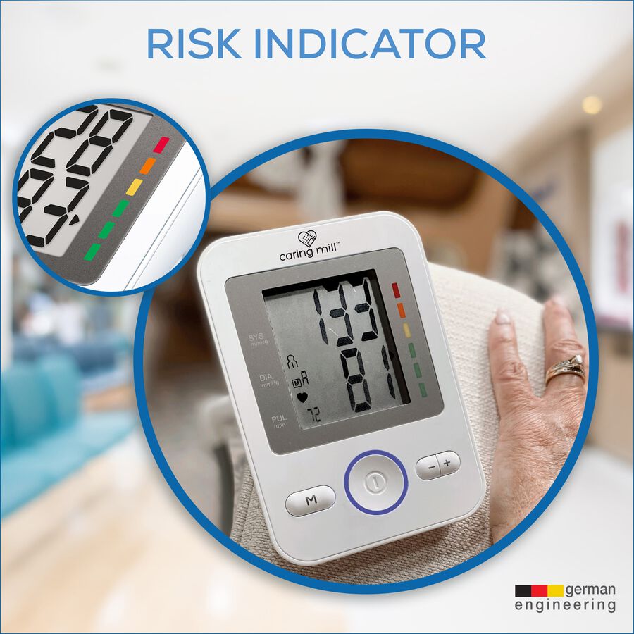 Caring Mill&trade; Upper Arm Digital Blood Pressure Monitor with Adjustable Cuff, , large image number 7