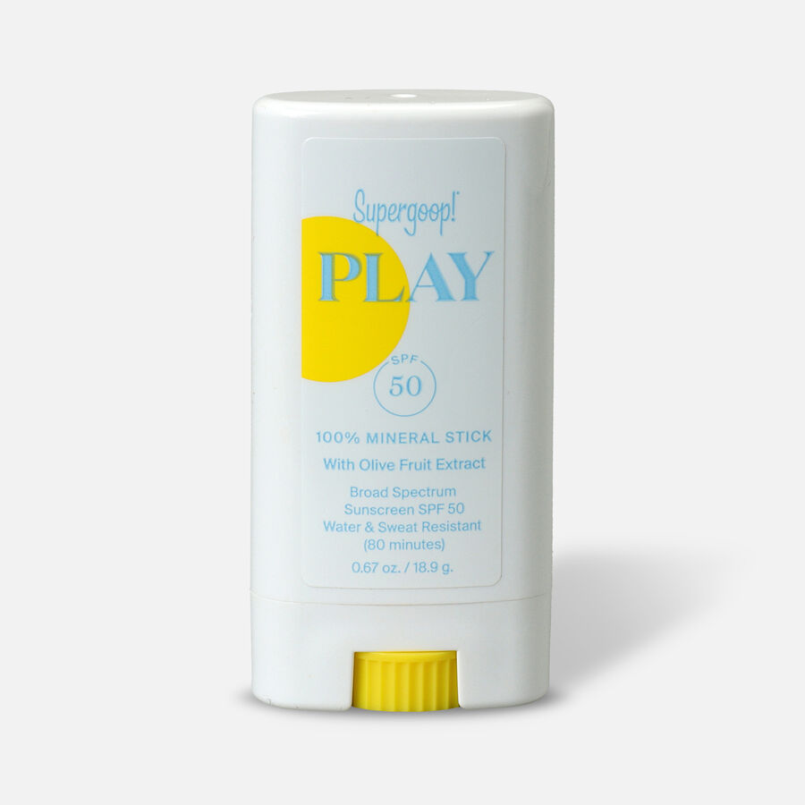 Supergoop! PLAY 100% Mineral Stick, SPF 50 with Olive Fruit Extract, .67 oz., , large image number 0