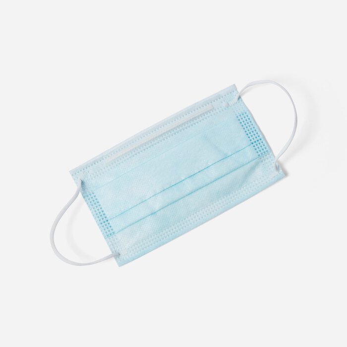 Henry Schein Pediatric Mask, Blue, Box of 50, , large