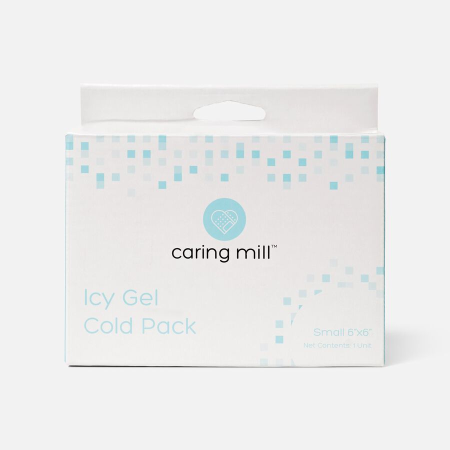 Caring Mill&trade; Icy Gel Cold Pack - Small 6" x 6", , large image number 0