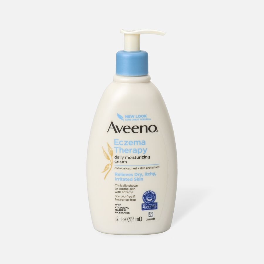 Aveeno Eczema Therapy Daily Moisturizing Cream, 12 fl oz., , large image number 0