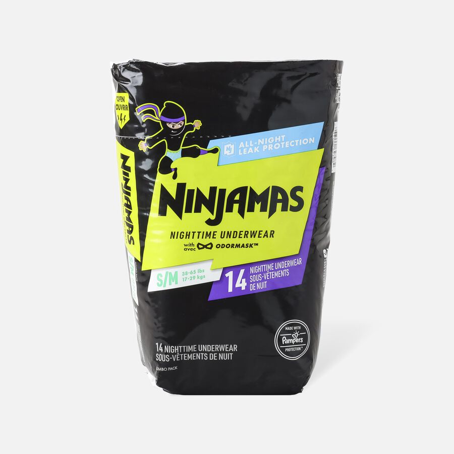 Ninjamas Nighttime Bedwetting Underwear for Boys, , large image number 4