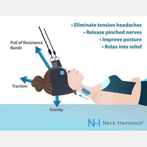 The Neck Hammock, Portable Cervical Traction Device, , large