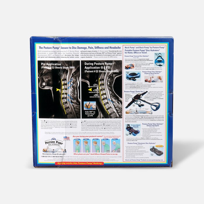 Posture Pump® Dual Disc Hydrator®, Relieves Neck Pain, Model 1400-D, , large