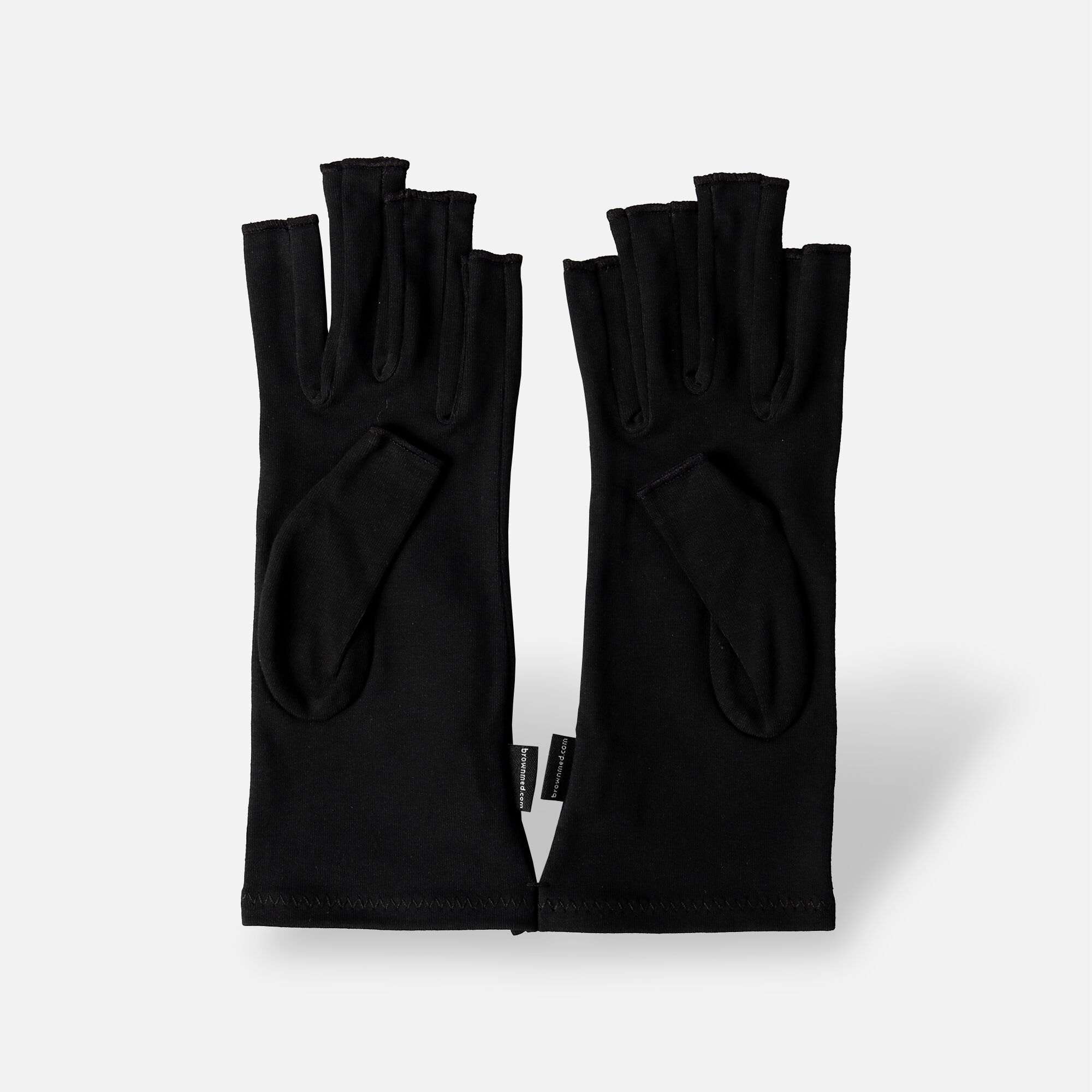 IMAK Compression Arthritis Gloves, Black, Large, Black, large