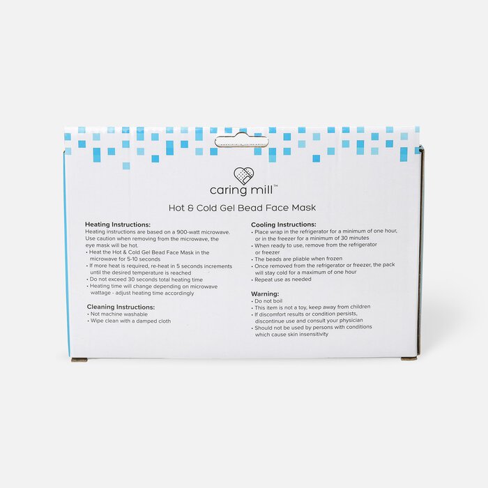 Caring Mill™ Gel Bead Face Mask, , large