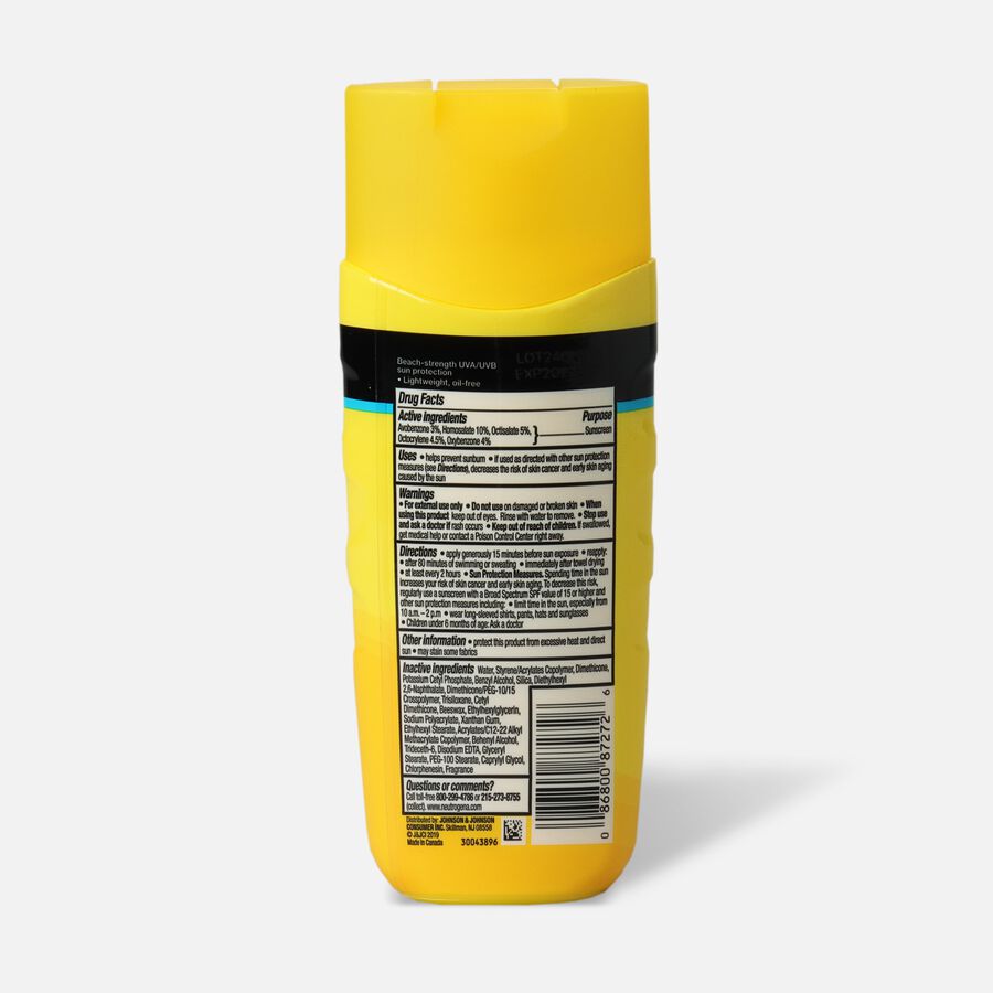 Neutrogena Beach Defense&reg; Sunscreen Lotion, Broad Spectrum, SPF 70, 6.7 oz., , large image number 1