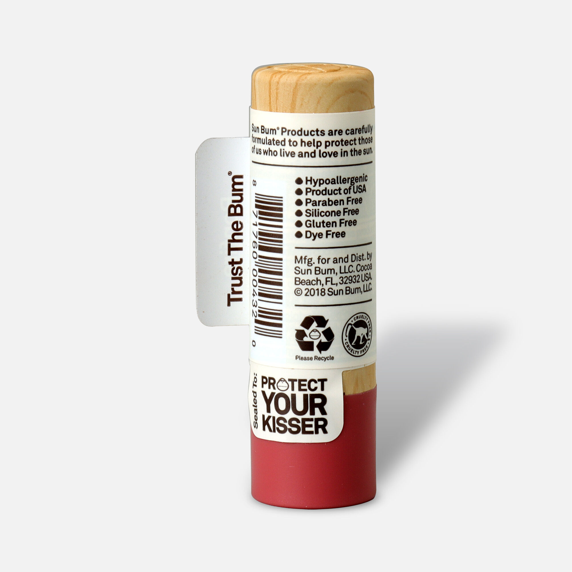 Sun Bum SPF 15 Tinted Lip Balm, Bonfire, .15 oz., Bonfire, large