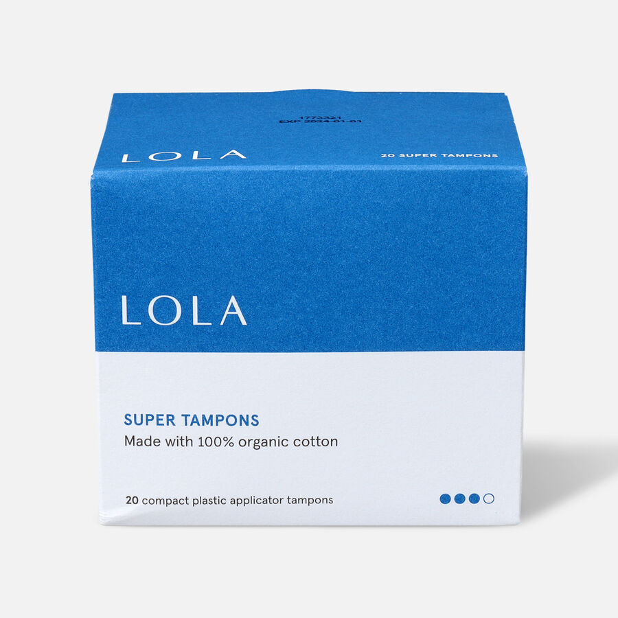 LOLA Tampons, Compact Plastic Applicator, 20 ct., , large image number 2