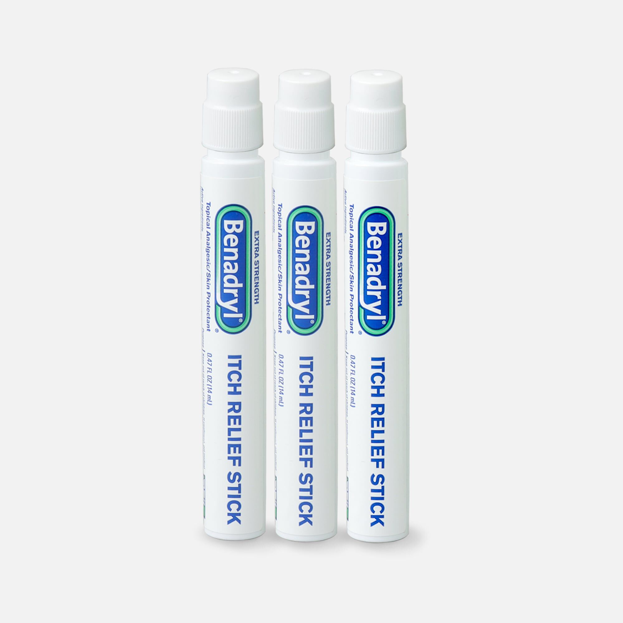 Benadryl Itch Relief Stick 14 ml (3-Pack)
