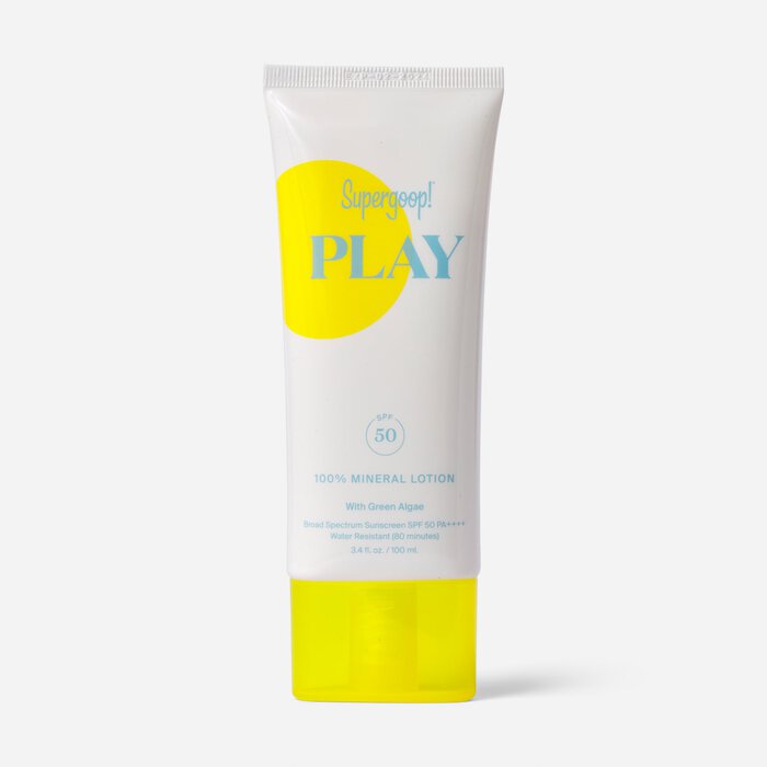 Supergoop PLAY 100% Mineral Lotion with Green Algae, SPF 50, 3.4 oz., , large