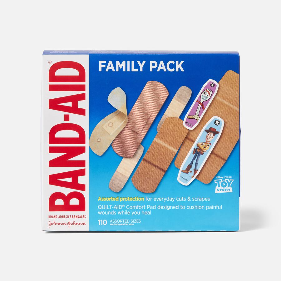 Band-Aid Family Pack Adhesive Bandages, 110 ct., , large image number 0