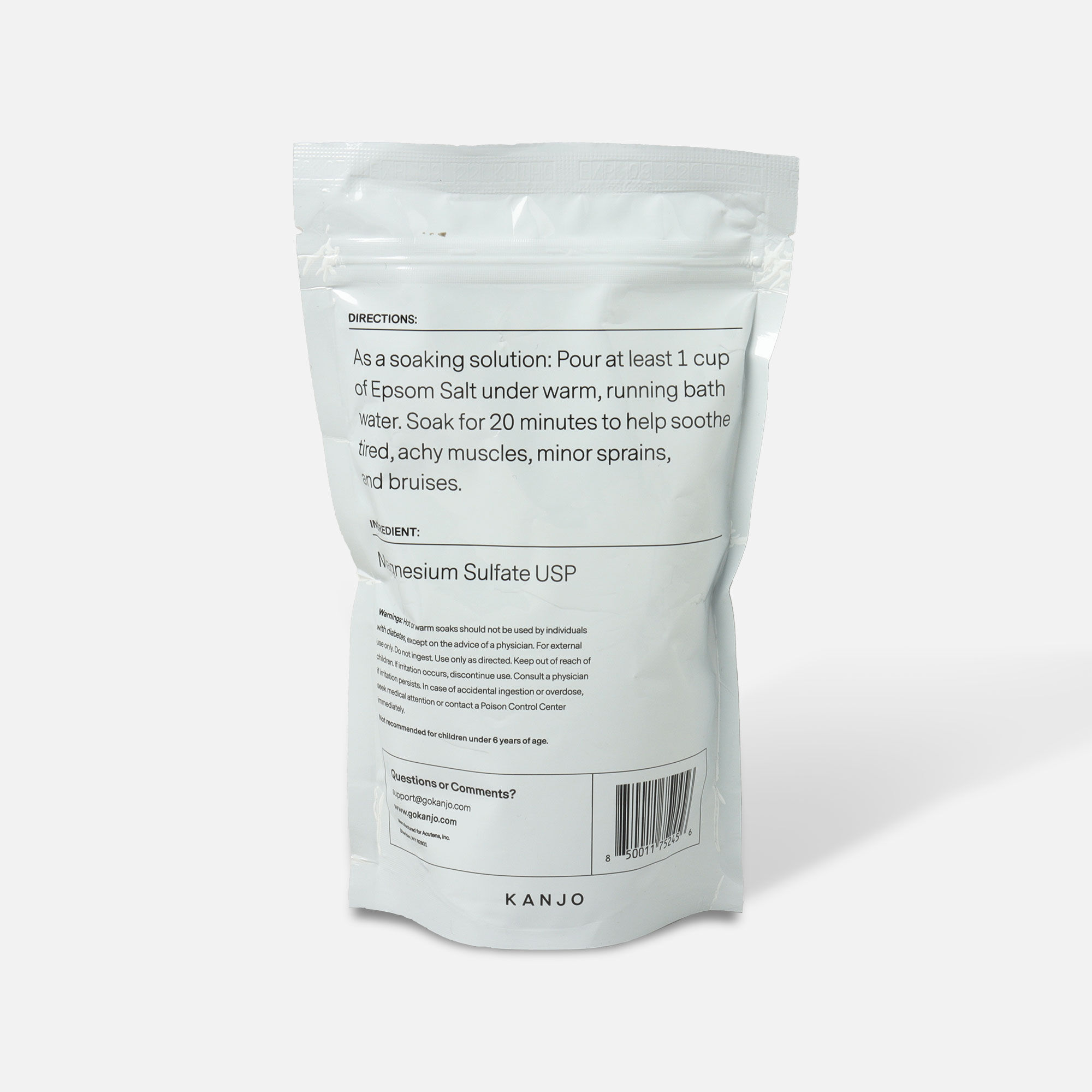 Kanjo Epsom Salt, 16 oz., , large