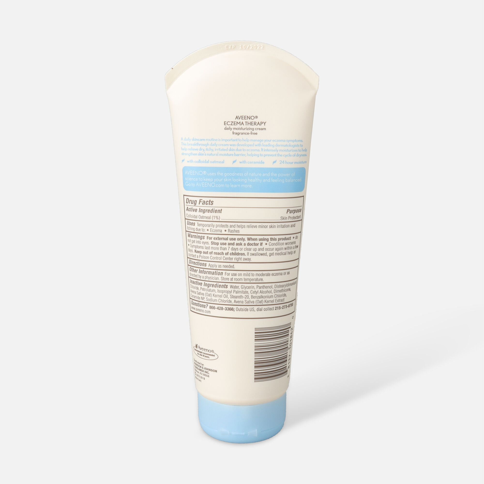 Aveeno Eczema Therapy Daily Moisturizing Cream, , large