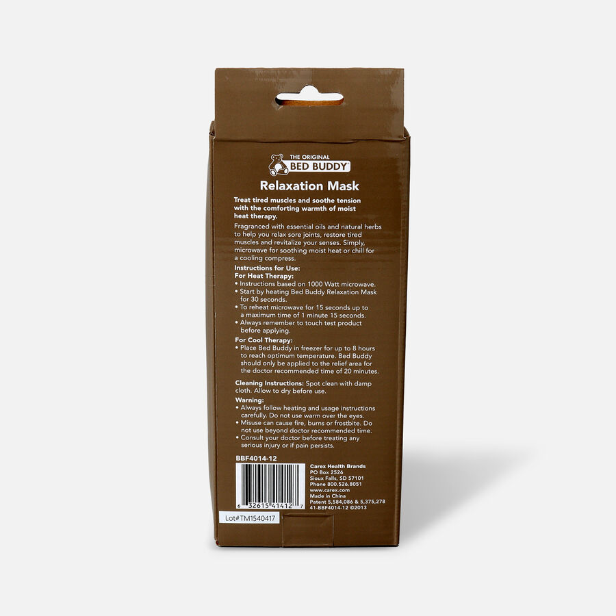 Bed Buddy at Home&reg; Relaxation Mask (Lavender and Mint), , large image number 3