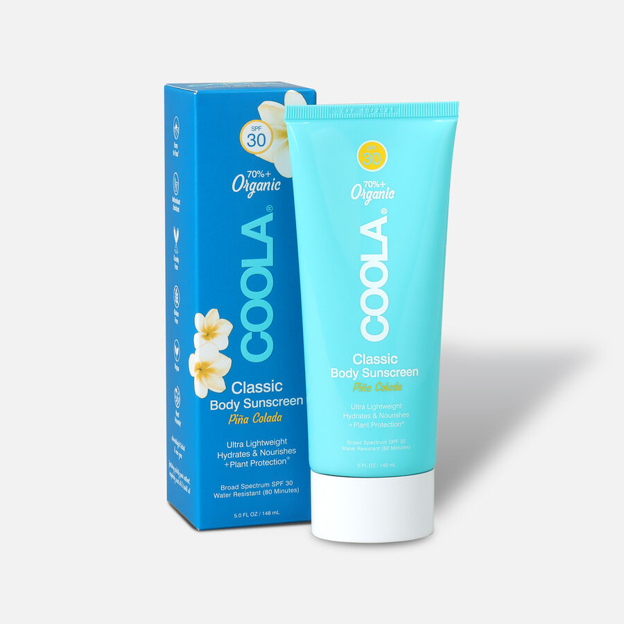 COOLA Classic Body Organic Sunscreen Lotion SPF 30 Pina Colada, 5 oz., , large image number 0