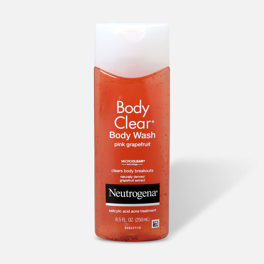Neutrogena Body Clear Pink Grapefruit Body Wash, 8.5 oz., , large image number 0