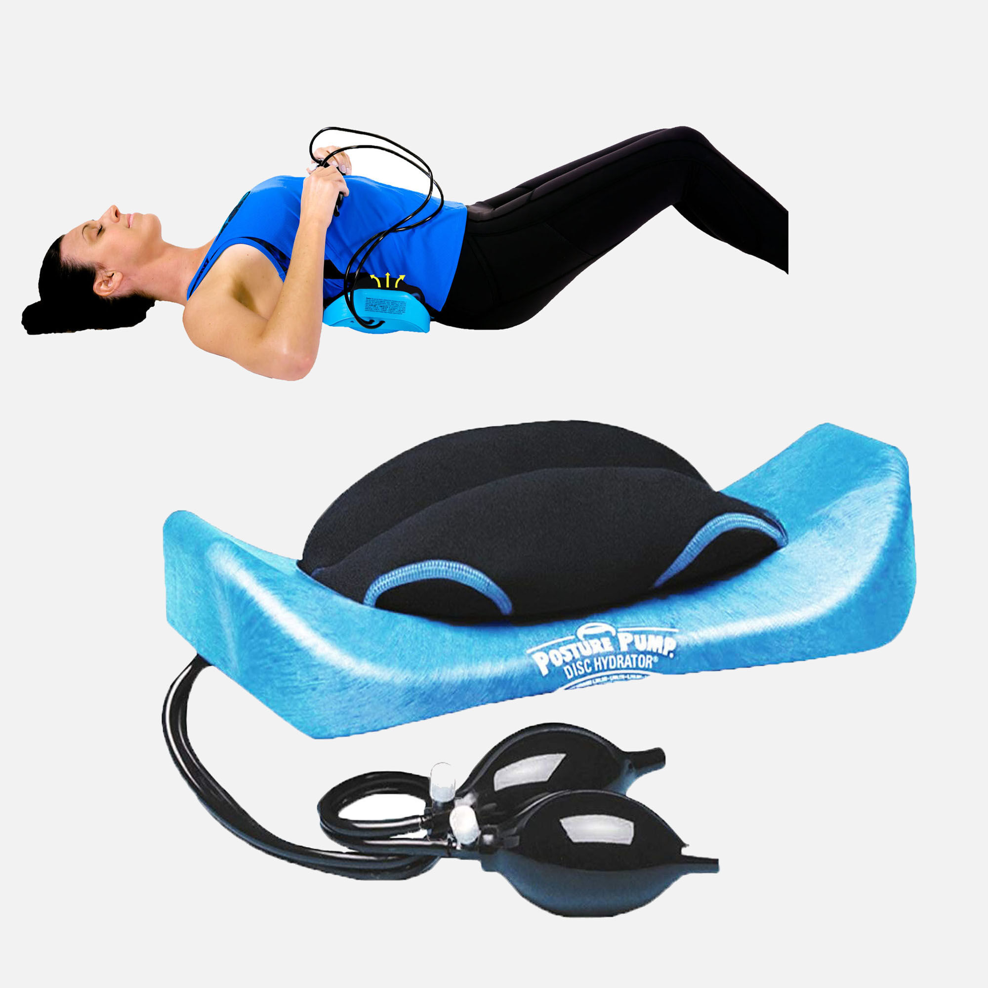 Posture PumpÂ® Back PumpÂ® Elliptical Back Rockerâ¢, Model 2000