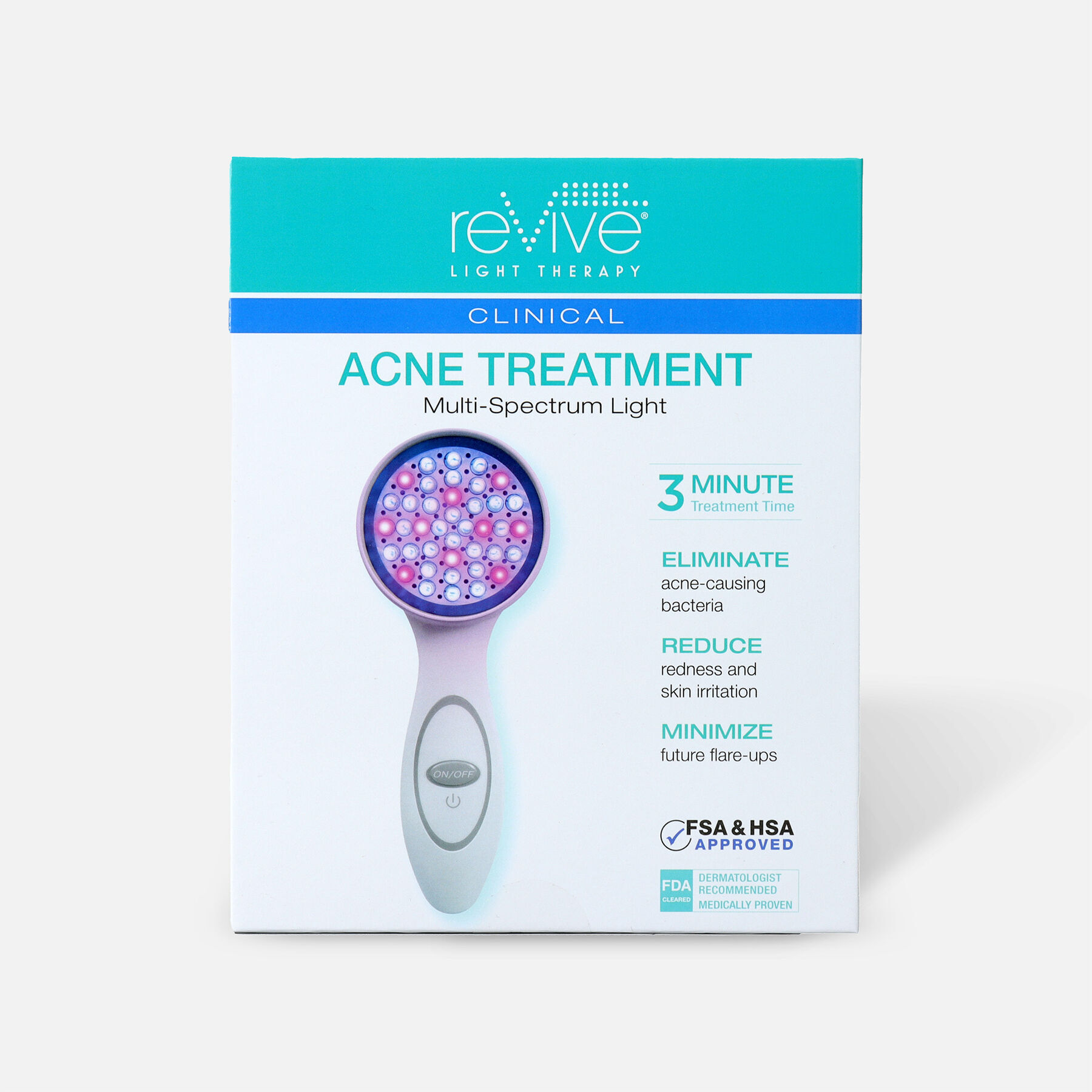 reVive Light Therapy Clinical Acne Treatment Multi-Spectrum Light, , large