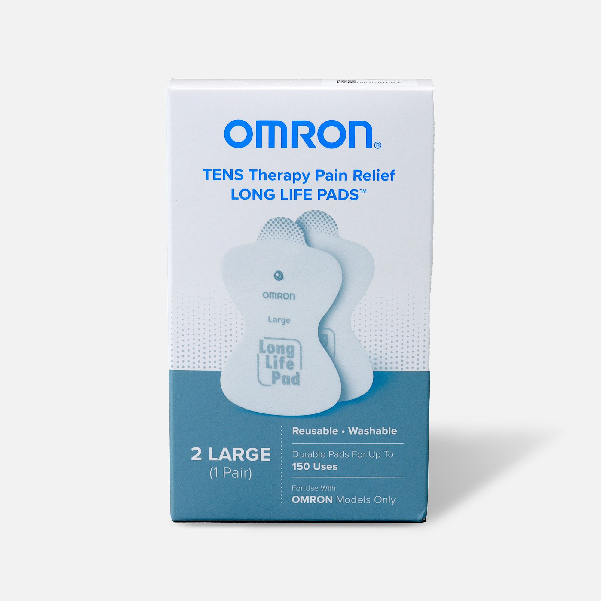 OMRON ElectroTHERAPY Pain Relief Long Life Padsâ¢, Large, 2 ct.