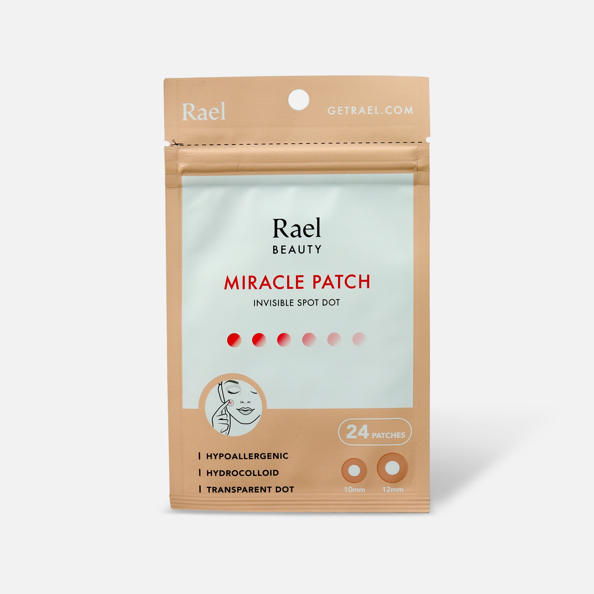 Rael Beauty Miracle Patch Invisible Spot Dot, 24 ct.
